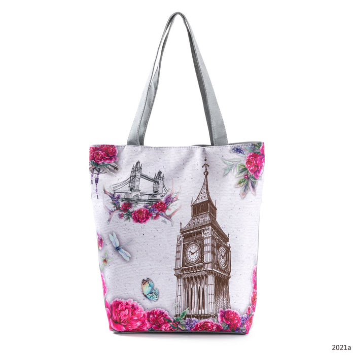 Jewelry WholesaleWholesale Polyester Printed Beach Canvas Bags JDC-BB-Mobiao009 Beach Bag 莫表 %variant_option1% %variant_option2% %variant_option3%  Factory Price JoyasDeChina Joyas De China