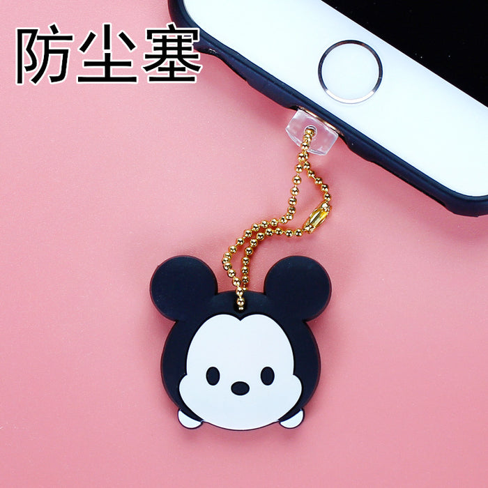 Wholesale Mobile Phone Dust Plug PVC Cute Cartoon Pendant MOQ≥3 (M) JDC-PC-ZhongJ007