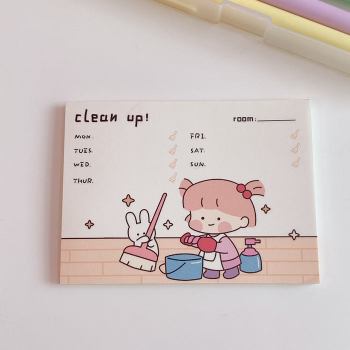 Wholesale cartoon cute sticky notes JDC-ST-Tengy001