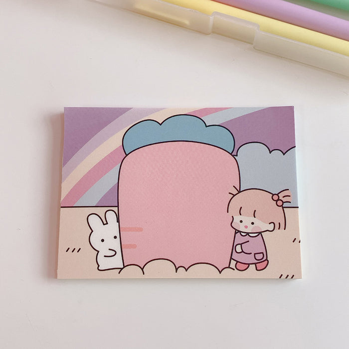 Wholesale cartoon cute sticky notes JDC-ST-Tengy001