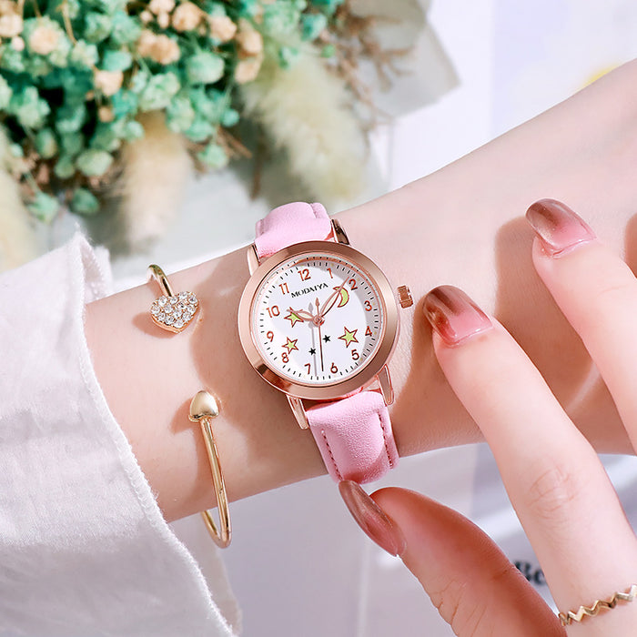 Jewelry WholesaleWholesale girls waterproof star with luminous watch JDC-WH-MiQ003 Watch 迷秦 %variant_option1% %variant_option2% %variant_option3%  Factory Price JoyasDeChina Joyas De China