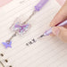 Jewelry WholesaleWholesale Butterfly Sequin Plastic Ballpoint Pen JDC-BP-LvJ001 Ballpoint pen 履瑾 %variant_option1% %variant_option2% %variant_option3%  Factory Price JoyasDeChina Joyas De China