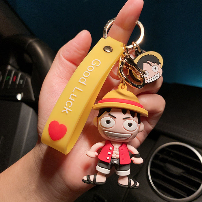 Jewelry WholesaleWholesale Silicone Cartoon Doll PVC Alloy Keychain (F) JDC-KC-FeiRun004 Keychains 飞润 %variant_option1% %variant_option2% %variant_option3%  Factory Price JoyasDeChina Joyas De China