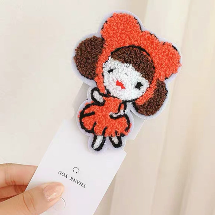 Wholesale Hair Clips Cloth Bow Cute MOQ≥2 JDC-HC-CLie005