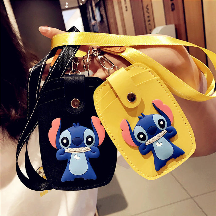 Wholesale cartoon cute student keychain with halter rope JDC-KC-YCYK004