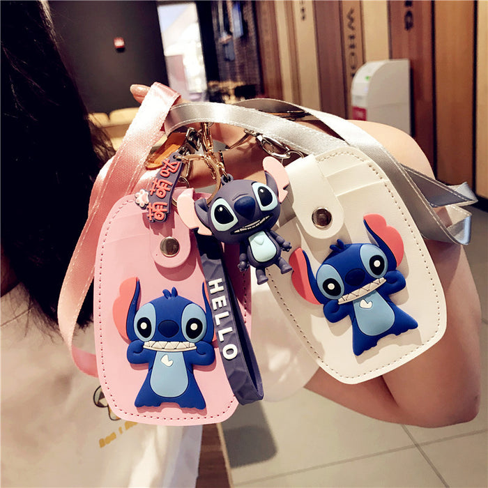 Wholesale cartoon cute student keychain with halter rope JDC-KC-YCYK004