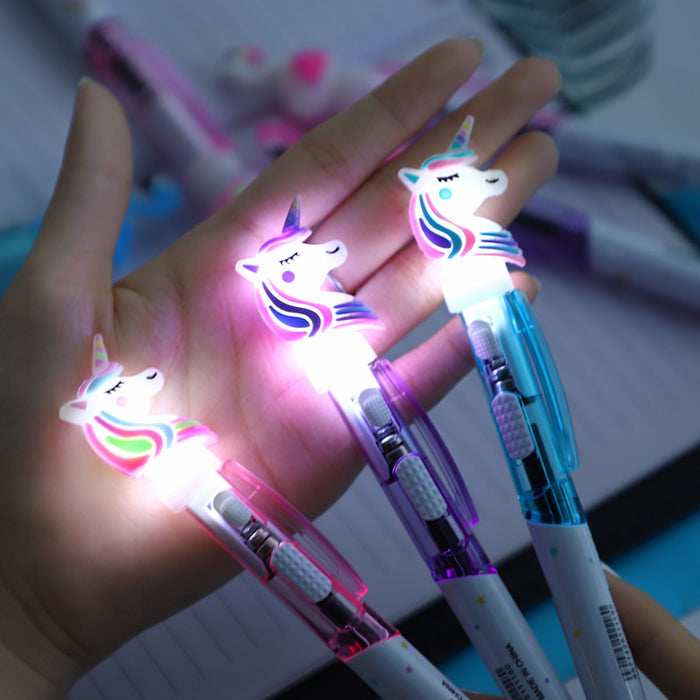 Jewelry WholesaleWholesale Cartoon Glowing Plastic Ballpoint Pen JDC-BP-TPL001 Ballpoint Pen 陶平兰 %variant_option1% %variant_option2% %variant_option3%  Factory Price JoyasDeChina Joyas De China