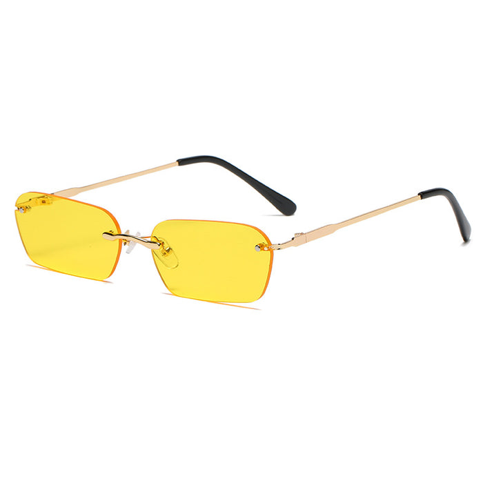 Jewelry WholesaleWholesale square frameless marine piece sunglasses JDC-SG-BaiL015 Sun Glasses 佰銮 %variant_option1% %variant_option2% %variant_option3%  Factory Price JoyasDeChina Joyas De China