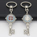 Jewelry WholesaleWholesale Catholic St. Benedict Key Zinc Alloy Keychain JDC-KC-SNuo001 Keychains 双诺 %variant_option1% %variant_option2% %variant_option3%  Factory Price JoyasDeChina Joyas De China