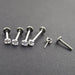 Jewelry WholesaleWholesale titanium steel fine needle flat bottom Earrings JDC-ES-SaiY004 Piercings 塞尧 %variant_option1% %variant_option2% %variant_option3%  Factory Price JoyasDeChina Joyas De China