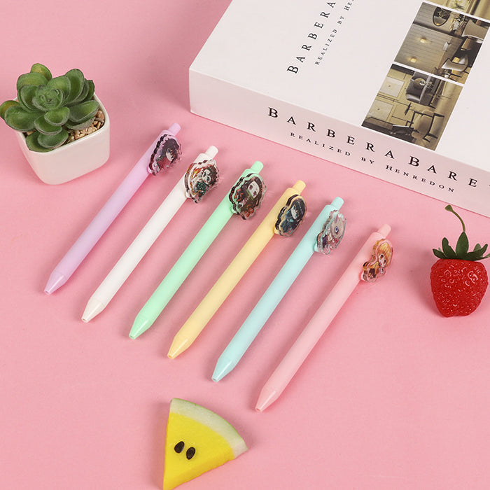 Wholesale Ballpoint Pen Plastic Cartoon Gel Pen MOQ≥2 (M) JDC-BP-Juyin001