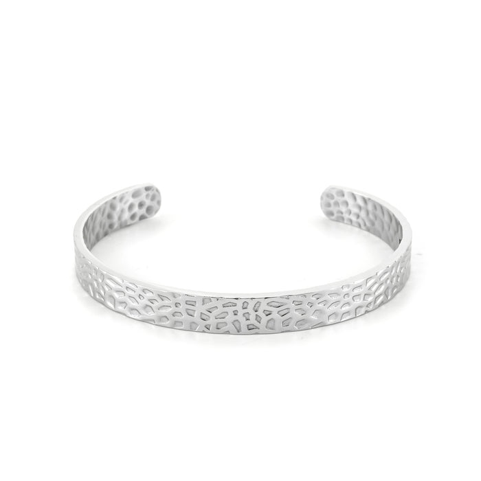 Wholesale Men's Bracelets Titanium Open C Shape JDC-BT-YiS011