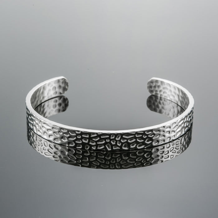 Wholesale Men's Bracelets Titanium Open C Shape JDC-BT-YiS011