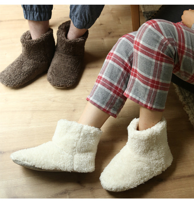 Wholesale High Boots Coral Fleece Slippers Women JDC-SP-Futai001