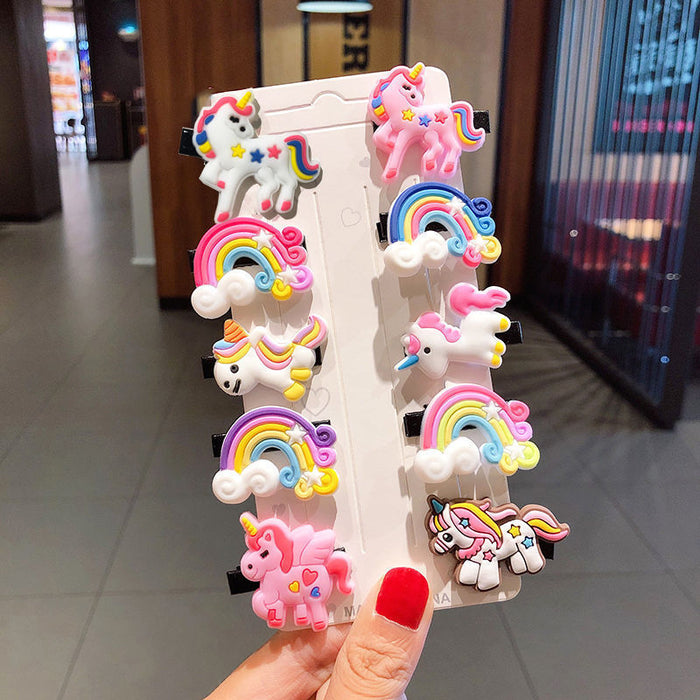 Wholesale alloy cream ice cream children's hair clip MOQ≥2 JDC-HD-PuZuan007