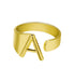 Jewelry WholesaleWholesale 26 Letter Alloy Rings JDC-RS-GM003 Rings 冈麦 %variant_option1% %variant_option2% %variant_option3%  Factory Price JoyasDeChina Joyas De China