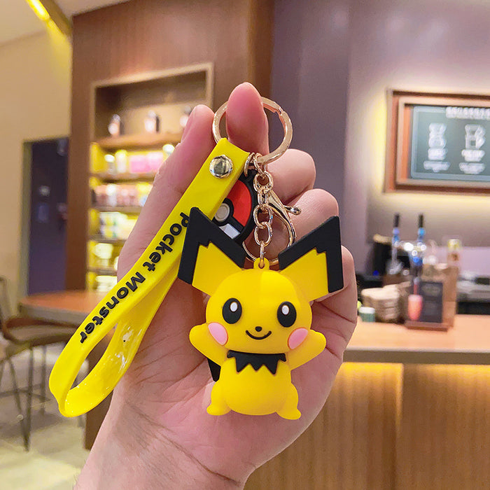 Wholesale Keychain PVC Cute Cartoon Doll Pendant (M) JDC-KC-YiDao005