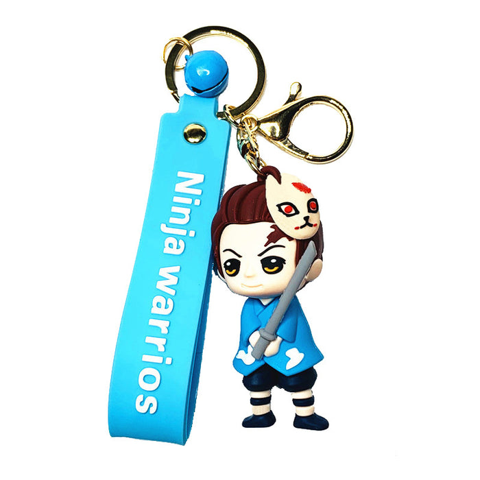 Wholesale cartoon PVC soft key pendant car keychain (M) JDC-KC-YDao014