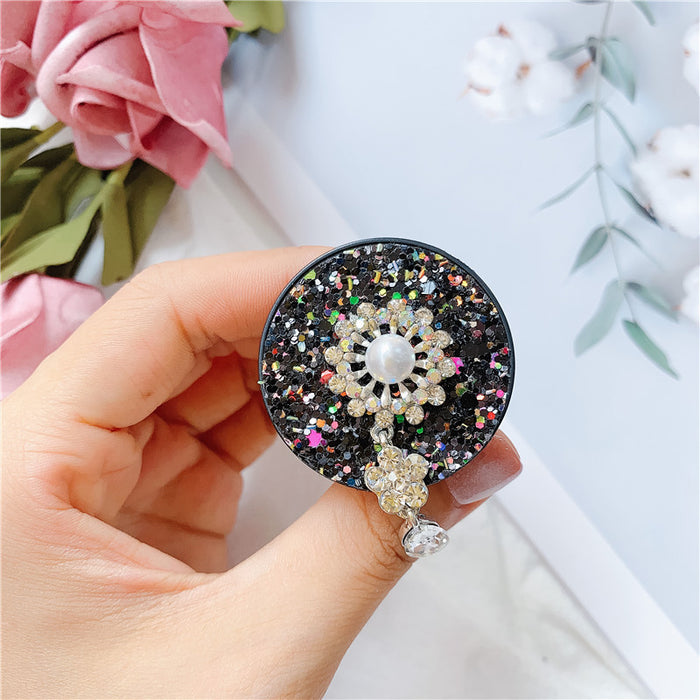 Wholesale Grips Glitter Pearl Phone Holder Mobile Phone Holder JDC-PS-Baiying001