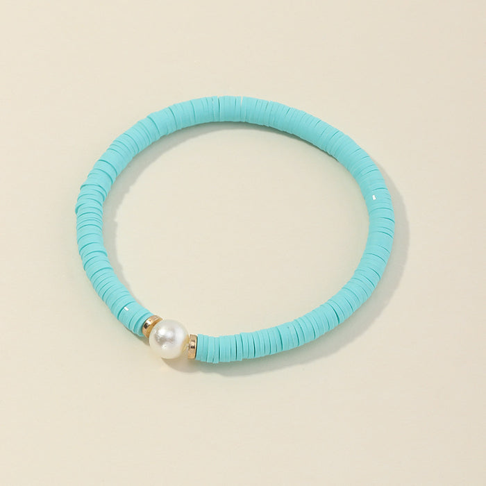 Jewelry WholesaleWholesale hand string versatile color soft pottery Bracelet  JDC-BT-NZ043 Bracelet 奈珠 %variant_option1% %variant_option2% %variant_option3%  Factory Price JoyasDeChina Joyas De China