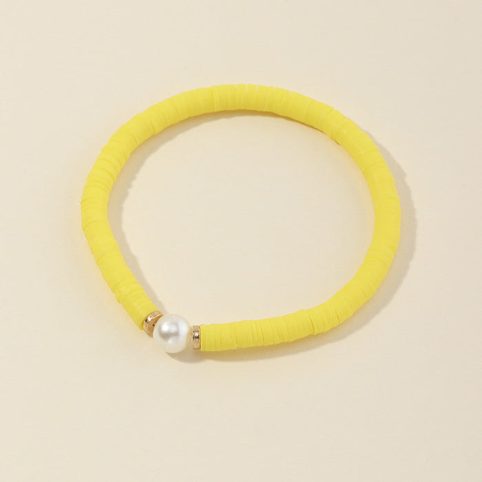 Jewelry WholesaleWholesale hand string versatile color soft pottery Bracelet  JDC-BT-NZ043 Bracelet 奈珠 %variant_option1% %variant_option2% %variant_option3%  Factory Price JoyasDeChina Joyas De China