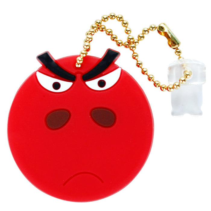 Wholesale Mobile Phone Dust Plug PVC Cute Cartoon Expression Charging Port MOQ≥3 JDC-PC-ZhongJ00015