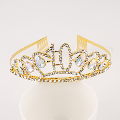 Jewelry WholesaleWholesale Rhinestone Alloy Crown Headband JDC-HD-YCh009 Headband 一诚 %variant_option1% %variant_option2% %variant_option3%  Factory Price JoyasDeChina Joyas De China