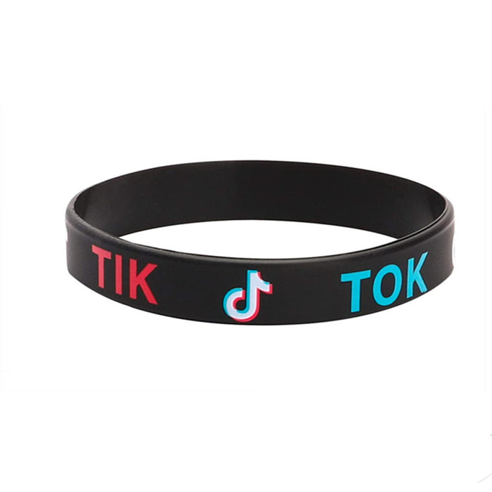 Jewelry WholesaleWholesale Tiker Toker Silicone Bracelet Wrist Strap JDC-BT-HanJ029 Bracelet 寒骏 %variant_option1% %variant_option2% %variant_option3%  Factory Price JoyasDeChina Joyas De China