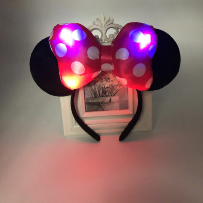 Wholesale Headband Plush Plastic Flash LED MOQ≥2 JDC-HD-LMH001