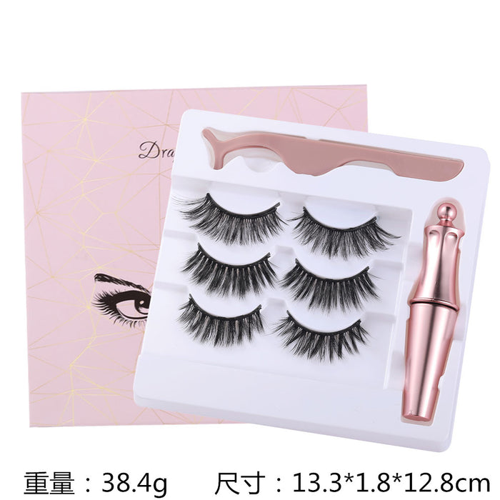 Jewelry WholesaleWholesale Magnetic Eyeliner Liquid Magnet False Eyelash Set JDC-EY-XuQ007 Eyelashes 徐芹 %variant_option1% %variant_option2% %variant_option3%  Factory Price JoyasDeChina Joyas De China