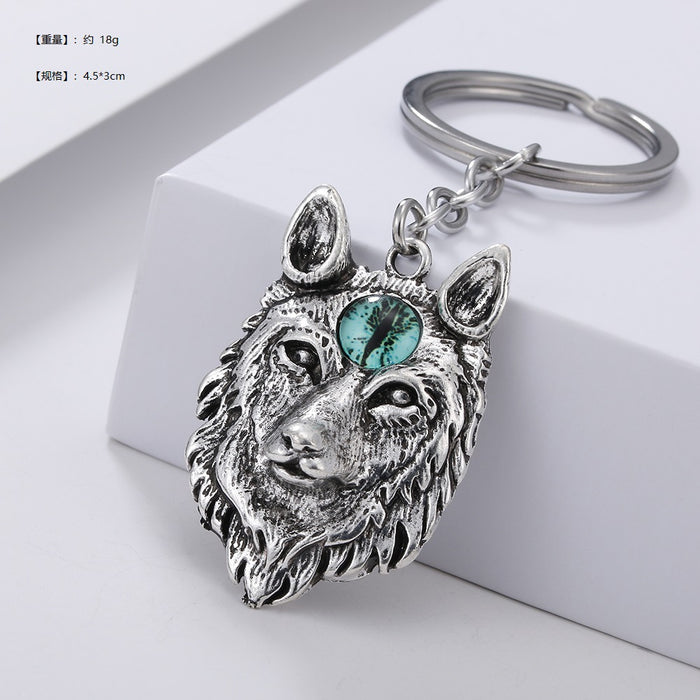 Jewelry WholesaleWholesale Viking Vintage Wolf Head Tree of Life Alloy Keychain JDC-KC-ZZ001 Keychains 缀哲 %variant_option1% %variant_option2% %variant_option3%  Factory Price JoyasDeChina Joyas De China