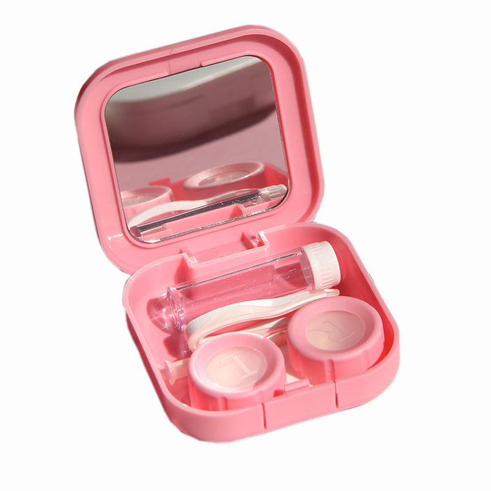 Wholesale Cartoon Contact Lens Case Plastic Portable Nursing Case (M) MOQ≥2 JDC-GA-Qingdu002