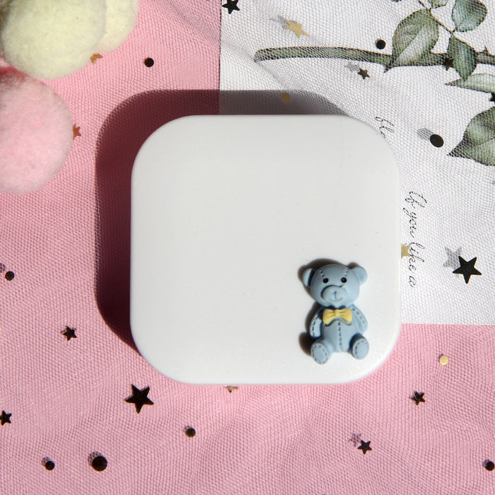 Wholesale Cartoon Contact Lens Case Plastic Portable Nursing Case (M) MOQ≥2 JDC-GA-Qingdu002