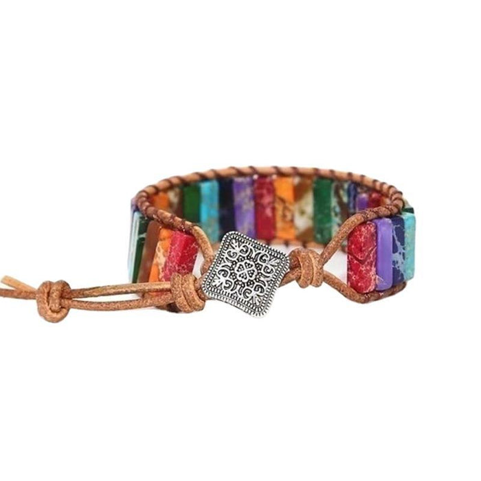 Wholesale Colored Emperor Stone Bracelet Hand Woven JDC-BT-ChenR002