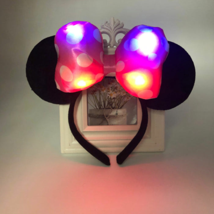 Wholesale Headband Plush Plastic Flash LED MOQ≥2 JDC-HD-LMH001