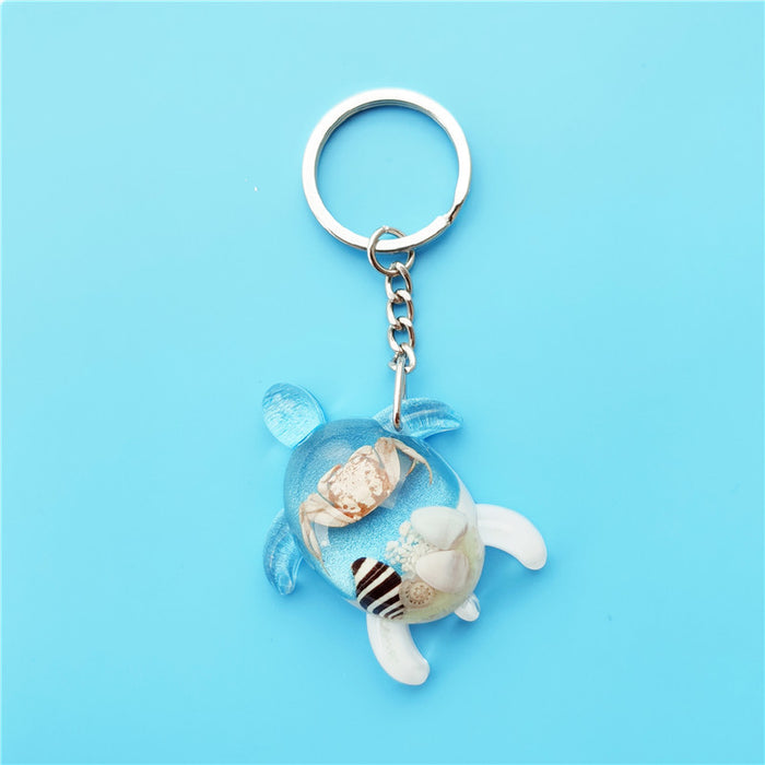 Jewelry WholesaleWholesale Resin Turtle Keychain MOQ≥12 JDC-KC-AWei001 Keychains 艾薇 %variant_option1% %variant_option2% %variant_option3%  Factory Price JoyasDeChina Joyas De China