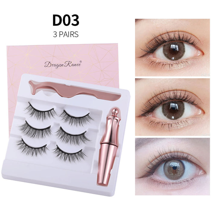 Jewelry WholesaleWholesale Magnetic Eyeliner Liquid Magnet False Eyelash Set JDC-EY-XuQ007 Eyelashes 徐芹 %variant_option1% %variant_option2% %variant_option3%  Factory Price JoyasDeChina Joyas De China