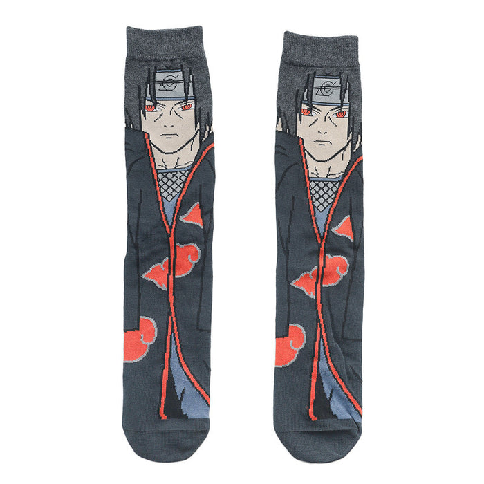 Wholesale socks cartoon medium and long tube skateboard personality socks (M) JDC-SK-HuiHe009