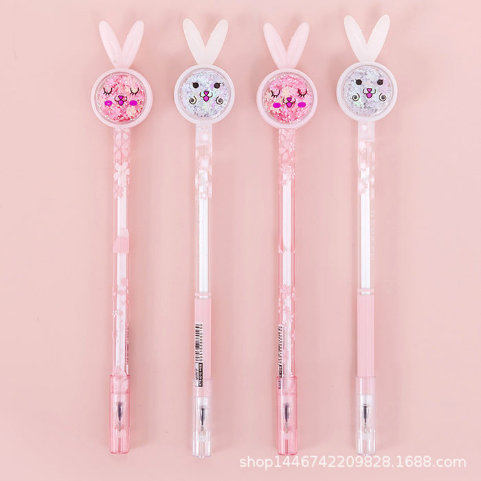 Jewelry WholesaleWholesale Butterfly Sequin Cartoon Plastic Ballpoint Pen JDC-BP-LvJ002 Ballpoint pen 履瑾 %variant_option1% %variant_option2% %variant_option3%  Factory Price JoyasDeChina Joyas De China