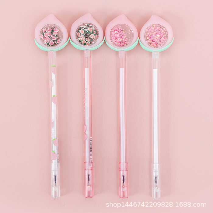 Jewelry WholesaleWholesale Butterfly Sequin Cartoon Plastic Ballpoint Pen JDC-BP-LvJ002 Ballpoint pen 履瑾 %variant_option1% %variant_option2% %variant_option3%  Factory Price JoyasDeChina Joyas De China