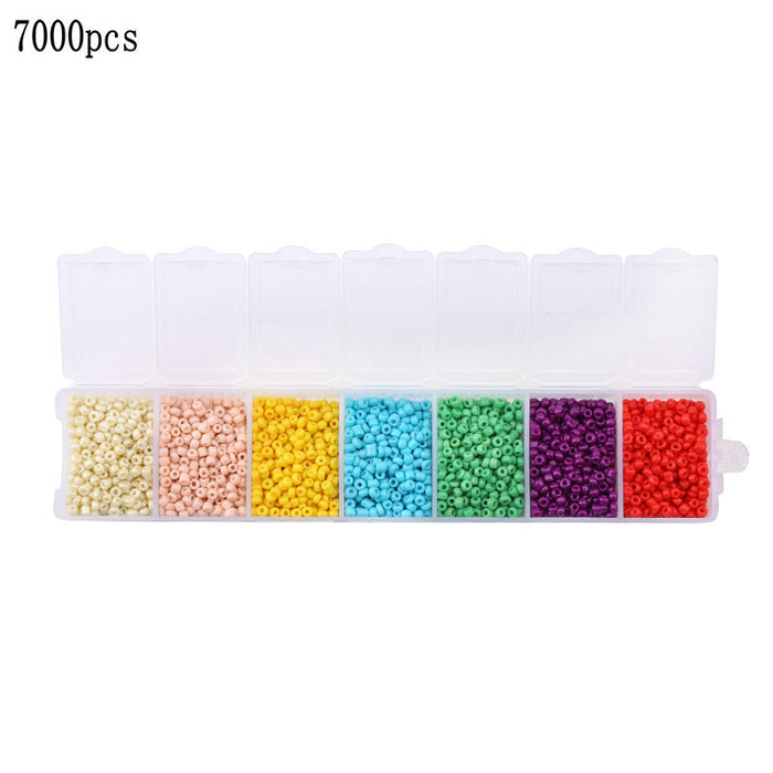 Wholesale 2MM Glass Rice Beads DIY Bracelet Accessories JDC-DIY-QQSJ002