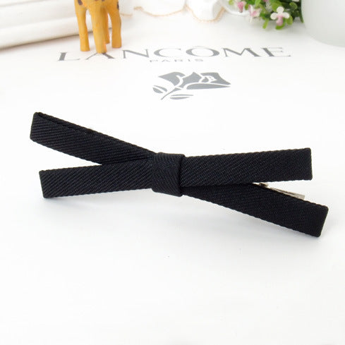 Wholesale fabric bow cross hair clip duckbill clip JDC-HC-RXGS002