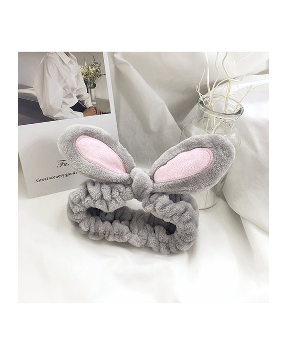 Wholesale 3D Rabbit Ears Face Wash Makeup Hairband JDC-HD-XYi001