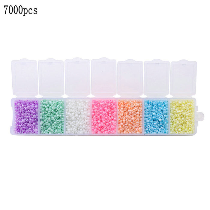 Wholesale 2MM Glass Rice Beads DIY Bracelet Accessories JDC-DIY-QQSJ002