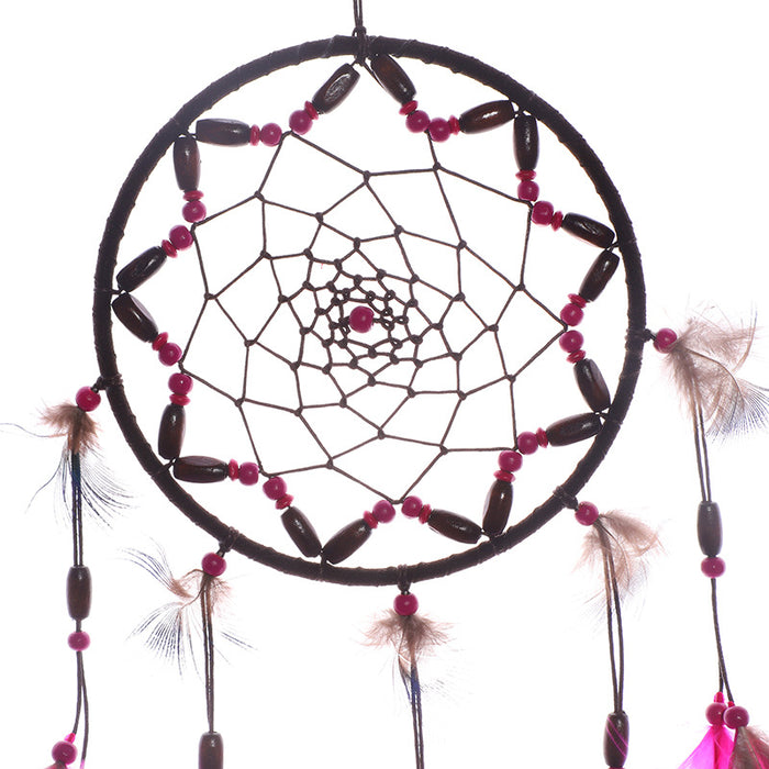 Wholesale Feather Handmade Dreamcatcher Home Pendant MOQ≥2 JDC-DC-ZH012