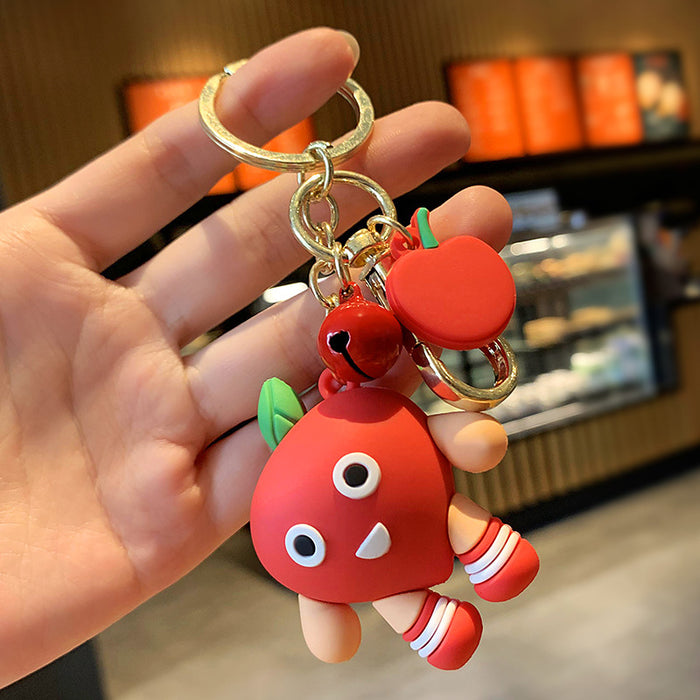 Jewelry WholesaleWholesale PVC Silicone Avocado Keychain JDC-KC-BXin001 Keychains 奔鑫 %variant_option1% %variant_option2% %variant_option3%  Factory Price JoyasDeChina Joyas De China