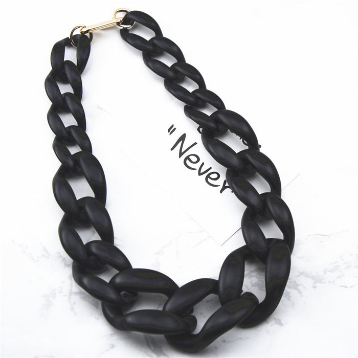 Jewelry WholesaleWholesale acrylic super necklace JDC-NE-XC232 Necklaces 夏晨 %variant_option1% %variant_option2% %variant_option3%  Factory Price JoyasDeChina Joyas De China