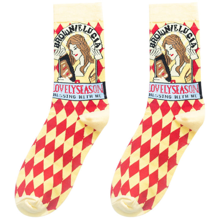 Wholesale Socks Cotton Cute Cartoon Socks JDC-SK-MZX012