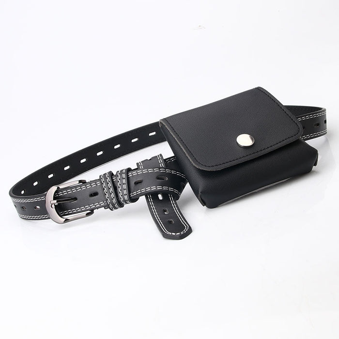 Wholesale hip hop style wild chain small waist bag belt JDC-WB-KuP008