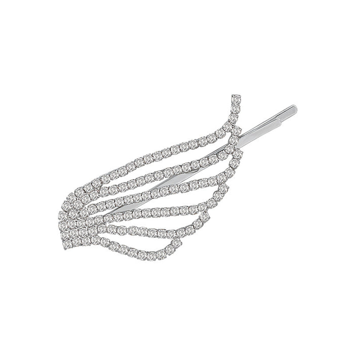 Wholesale Rhinestone Angel Wings Hair Clip JDC-HC-Zibin002